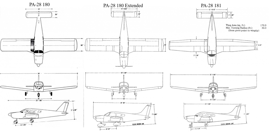 Piper Cherokee 235 Specifications