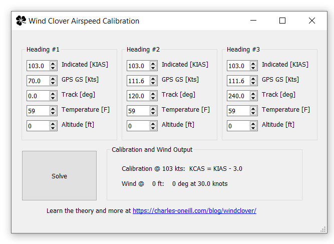 airspeed calibration